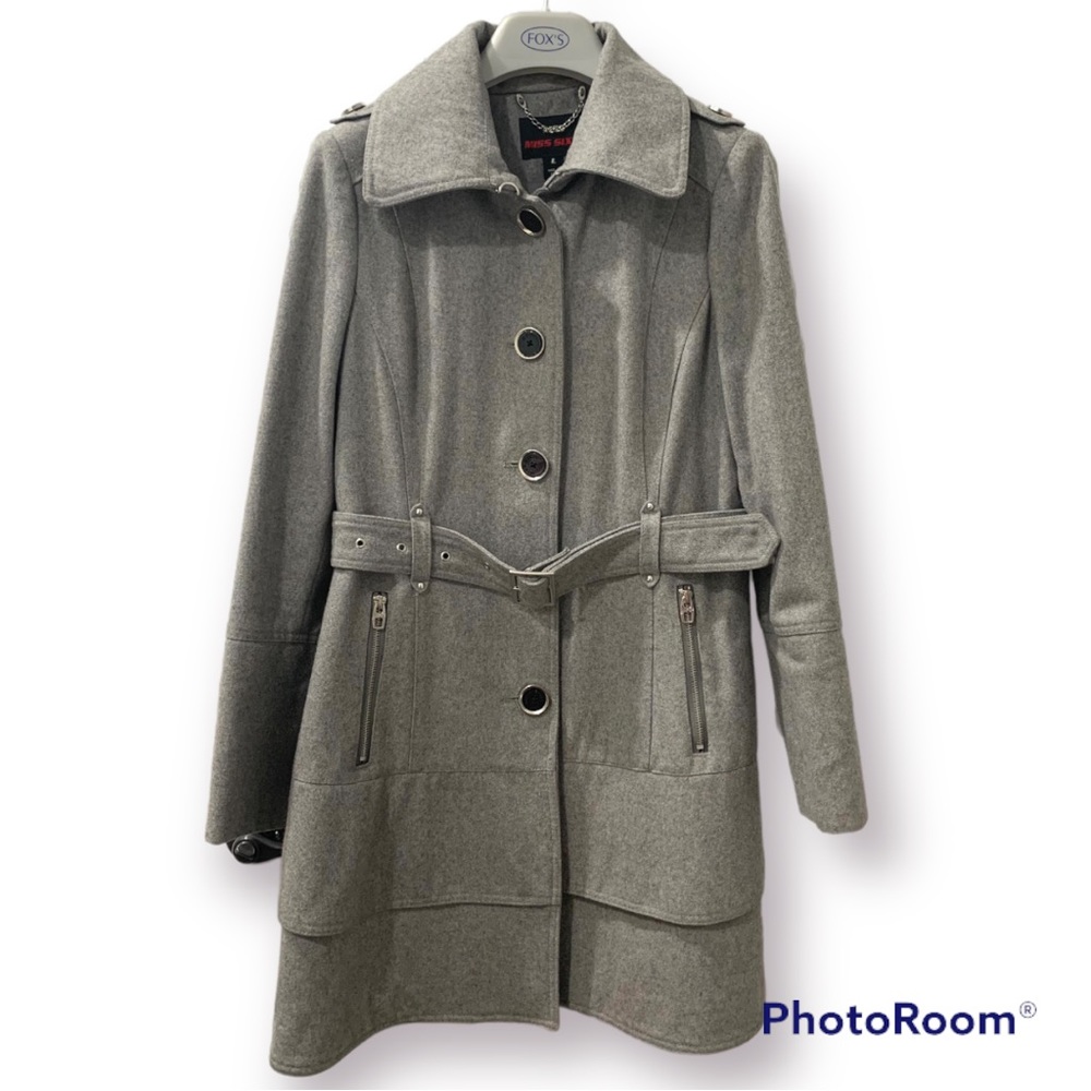 MISS SIXTY Wool Coat Size L